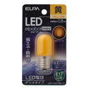 エルパ ELPA LED装飾電球 ナツメ形 長寿命 省エネ E17 LDT1Y-G-E17-G113