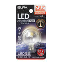 エルパ ELPA LED装飾電球 G30形 長寿命 E12 LDG1CL-G-E12-G236
