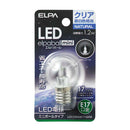 エルパ ELPA LED装飾電球 ミニボールG30形 LED 省エネ E17 1.2W LDG1CN-G-E17-G245