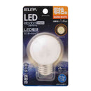 エルパ ELPA LED装飾電球 G50形 長寿命 省エネ E26 LDG1L-G-G271