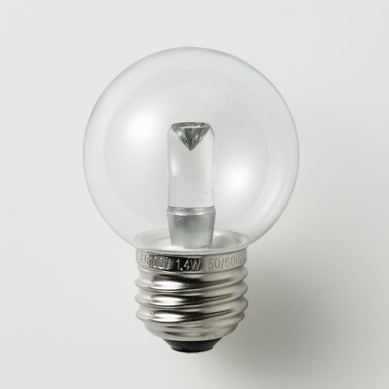 エルパ ELPA LED装飾電球 G50形 長寿命 省エネ E26 LDG1CL-G-G276