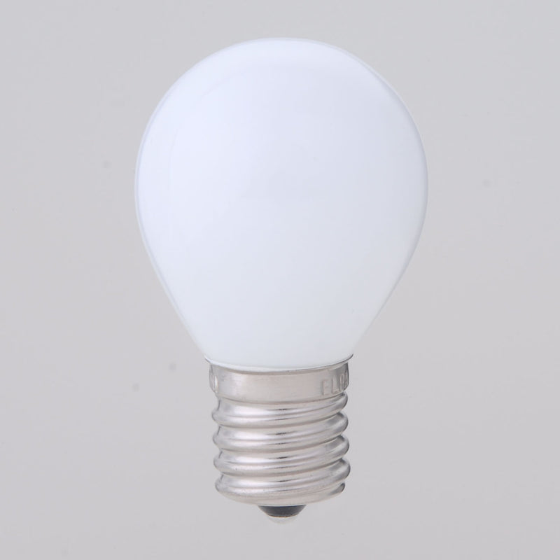 ELPA LED decorative light bulb S-shaped mini bulb type daylight white E17 1.2W 55lm for indoor use LDA1N-G-E17-G450