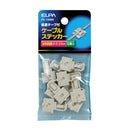 エルパ ＥＬＰＡ ケーブルステッカー 電線止め 配線止め 電材 PE-730NH