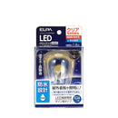 エルパ ELPA LED電球 サイン球形 防水設計 屋外 E26 LDS1CL-G-GWP906