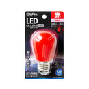 エルパ ELPA LED装飾電球 サイン球形 長寿命 省エネ E26 LDS1R-G-G904