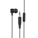 エルパ ELPA 地デジ用イヤホン 高音質 片耳用 カナルタイプ 手元ボリューム付 3m φ3.5mm RE-CLK03（BK）