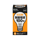 エルパ ELPA 耐震電球 白熱電球 衝撃に強い 地震 100W EVP110V100WA60C