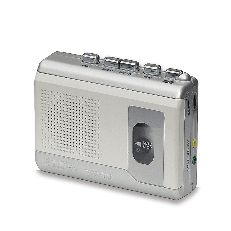 ELPA カセットテープレコーダー カセットテープの録音・再生 CTR-300