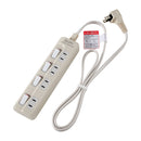 朝日電器 エルパ ELPA ランプレスタップ4P1m WLS-410EB(W)