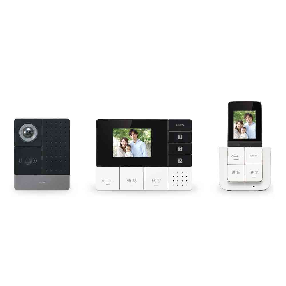 エルパ ELPA DECTワイヤレステレビドアホン DHS-TMP2320