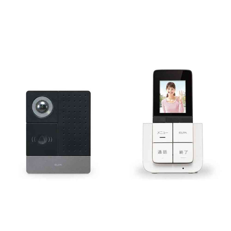 エルパ ELPA DECTワイヤレステレビドアホン DHS-SP2220E
