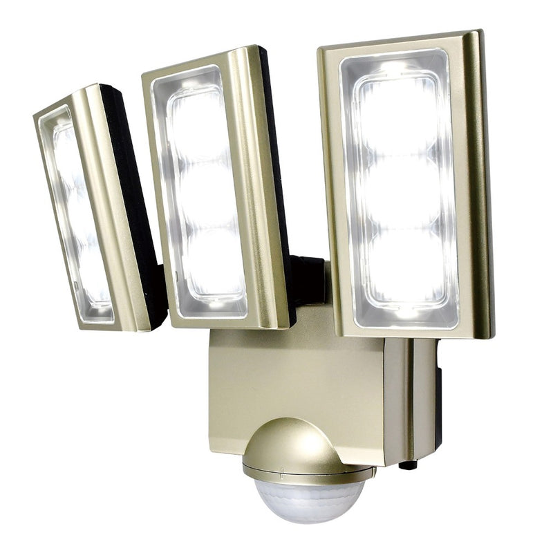 エルパ ELPA AC LEDセンサーライト 3灯 ESL-ST1203AC