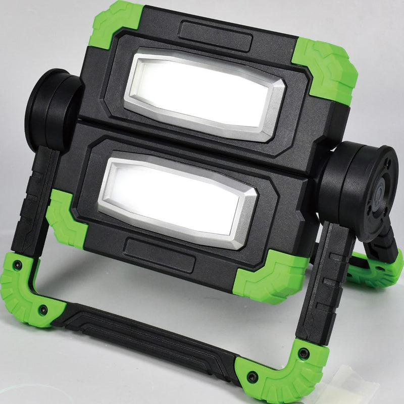 エルパ ELPA LED両面ポータブルライト ライトが360°回転 広範囲を照らす DOP-WL30