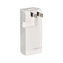 エルパ ELPA 耐雷USBタップ 2個口2ポート3.4A 雷ガード 収納プラグ 過電流保護 UA-223SB