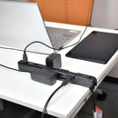 エルパ ELPA スリム回転USBタップ 4個口2m WBS-SL402USB(BK)