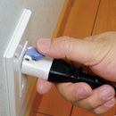 エルパ ELPA 楽に抜けるアダプター 簡単抜き差し RTP-301B（W） 1個入