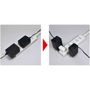 エルパ ELPA スペースアダプター 横型 ホワイト A-371B