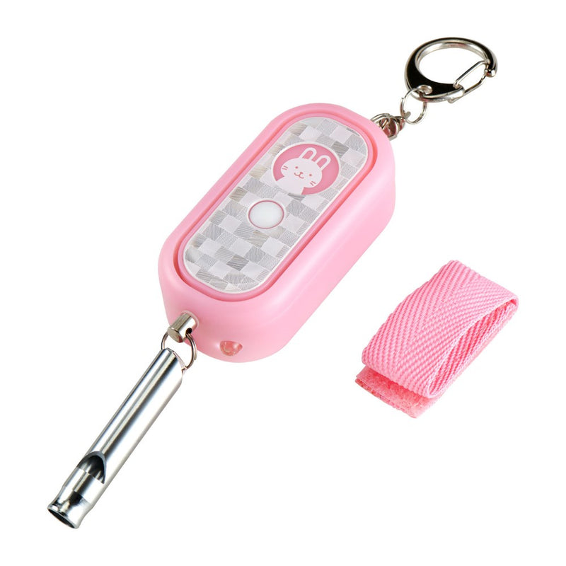 ELPA 光る防犯アラーム LEDライト 反射ステッカー ホイッスル AKB-300（PK）