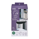 ELPA ウォールライト ステンレス丸型 ソーラー充電式 ESL-KS100SL 1個