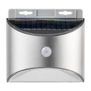 ELPA ウォールライト ステンレス丸型 ソーラー充電式 ESL-KS100SL 1個