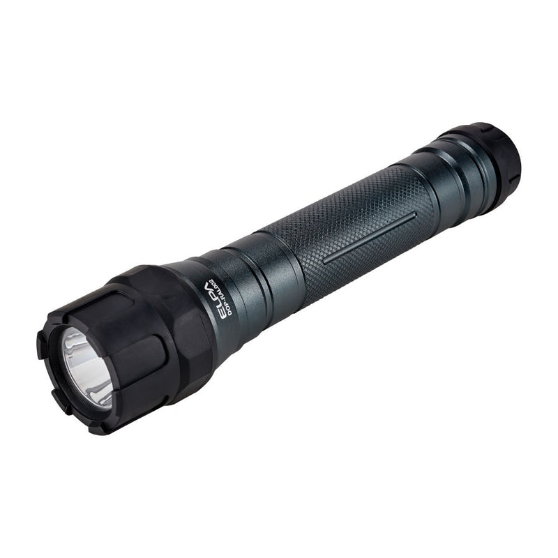 ELPA LEDラバーアルミライト ラバーで衝撃吸収 電池残量がわかる DOP-RAL002