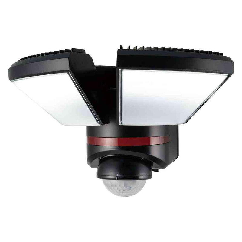 ELPA 防犯ライト ACコンセント式 2灯 2000ルーメン リモコン付 ESL-W3002AC 1個