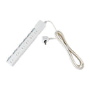 エルパ ELPA 耐雷スイッチ付タップ 6個口3M WLK-63S（W）