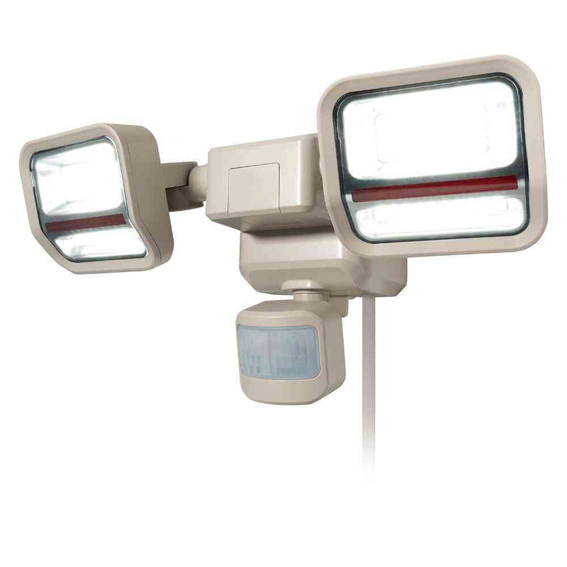 ELPA 防犯ライト ACコンセント式 二面発光 2灯 ESL-SS2002AC 1個