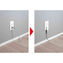 エルパ ELPA 電源タップ スイングアダプター ホワイト A-380B