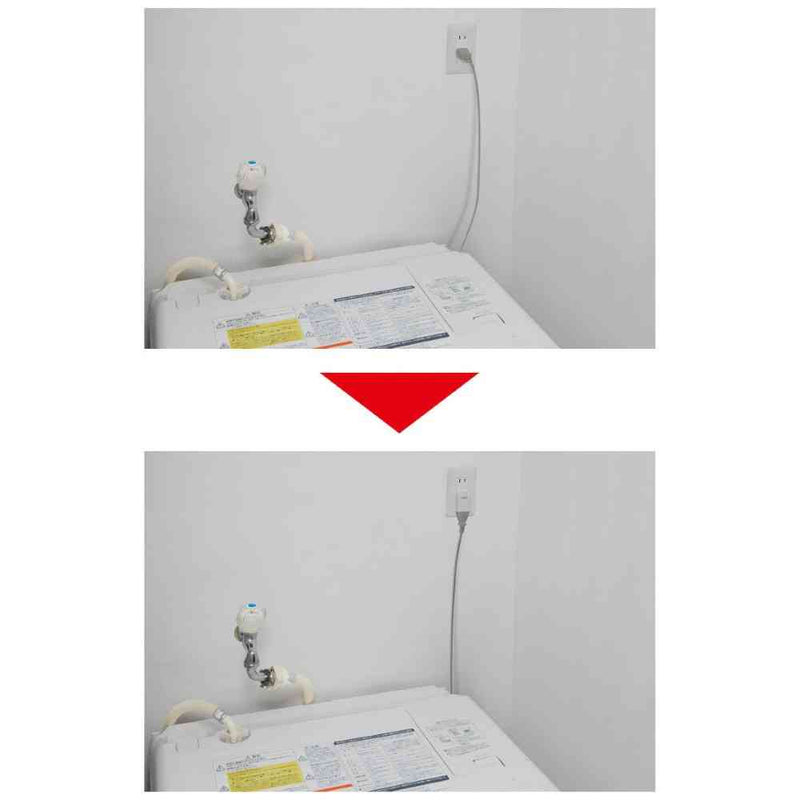 エルパ ELPA 電源タップ スイングアダプター ホワイト A-380B