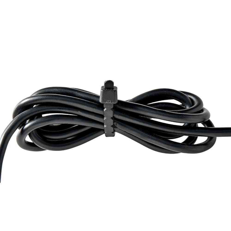 ELPA 手で切れる結束バンド 150mm 耐候性ブラック KBK-150050（BK） 50本入