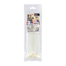 ELPA 手で切れる結束バンド 200mm KBK-200050（WH） 50本入