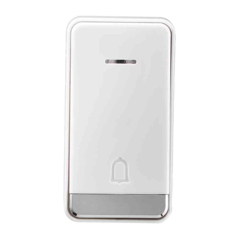 ELPA 電池がいらない かんたんチャイム 防雨ボタン セット WC-S8090AC 1個