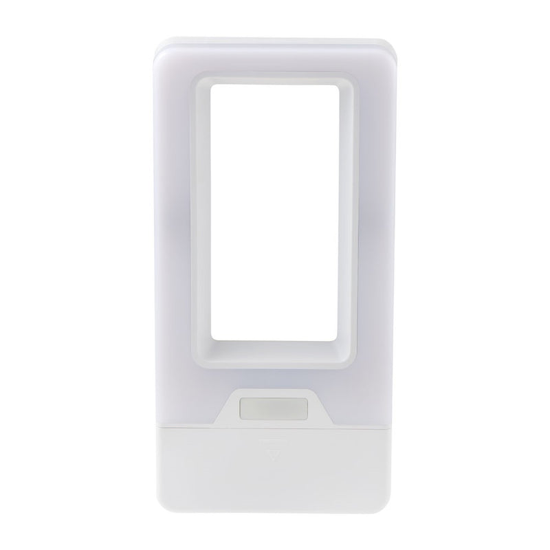 ELPA LEDセンサー付ライト プレート取付 乾電池式 PM-LF008PIR（W）