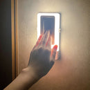 ELPA LEDセンサー付ライト プレート取付 PM-LF008PIR（W） 1個