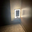 ELPA LEDセンサー付ライト プレート取付 PM-LF008PIR（W） 1個