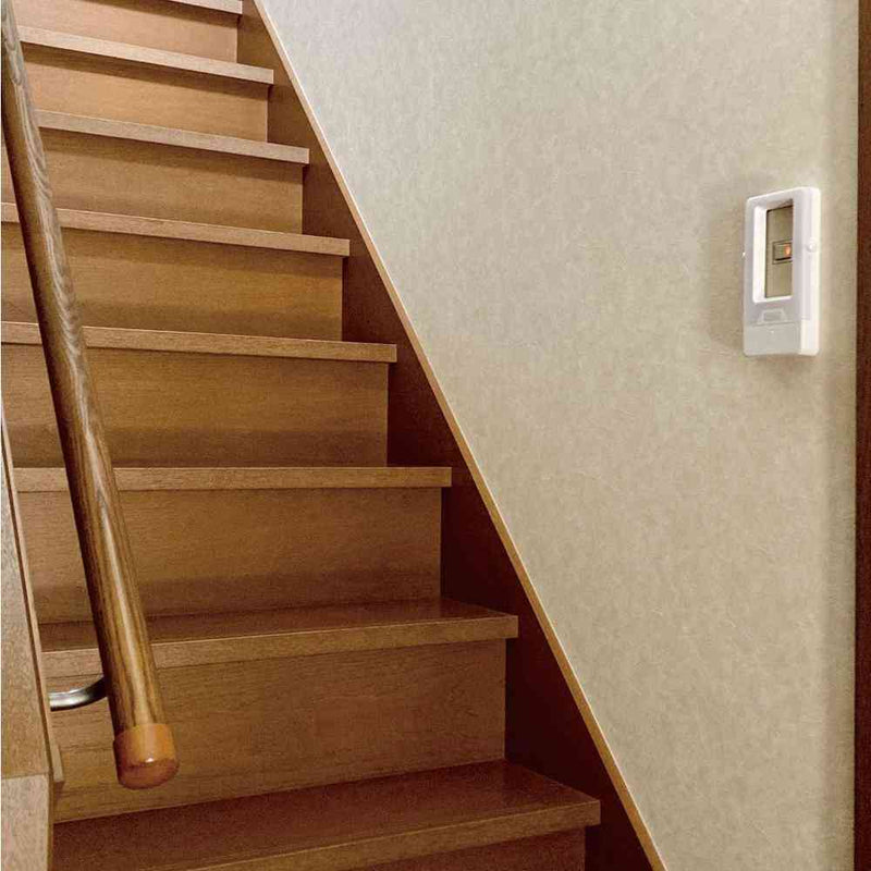 ELPA LEDセンサー付ライト プレート取付 PM-LF008PIR（W） 1個