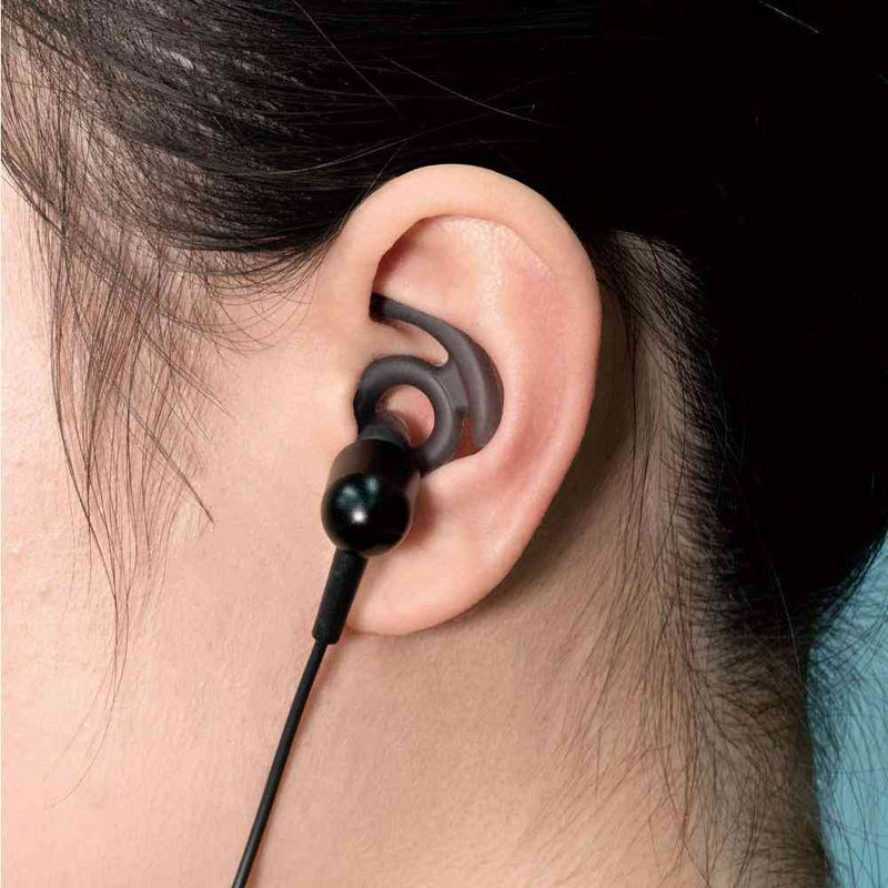 ELPA まわりの音も聞こえるイヤホン テレビ用 5m OEP-TV50（BK） 1個