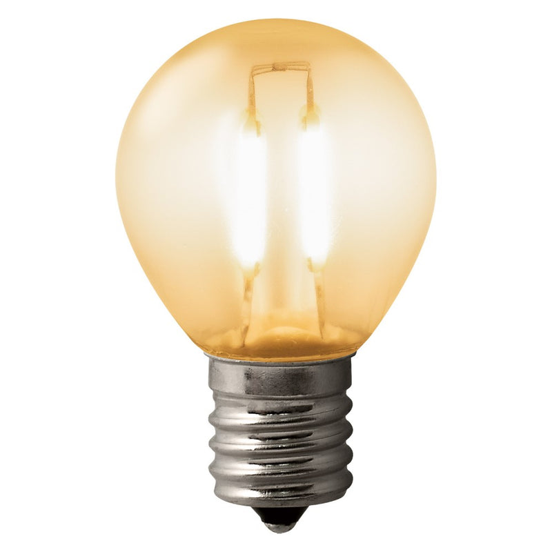 エルパ ELPA フィラメントLED装飾電球 S形 E17 LDA4CL-G-E17-F203