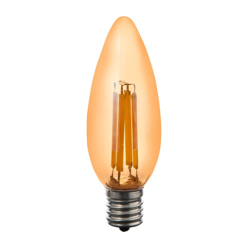 エルパ ELPA フィラメントLEDシャンデリア E17 LDC4CC-G-E17-F335