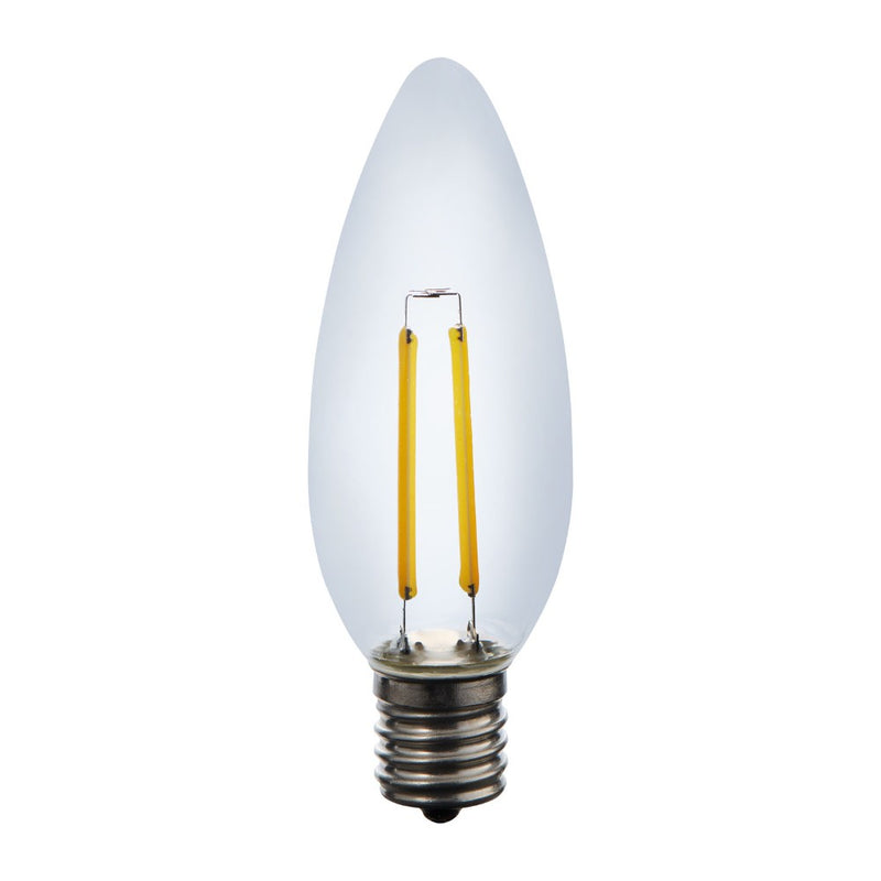 エルパ ELPA フィラメントLED 調光器対応 E17 LDC2CL-G-E17/D-F338