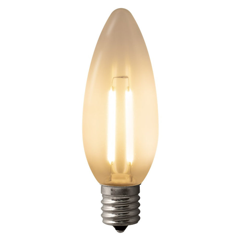エルパ ELPA フィラメントLED 調光器対応 E17 LDC2CL-G-E17/D-F338