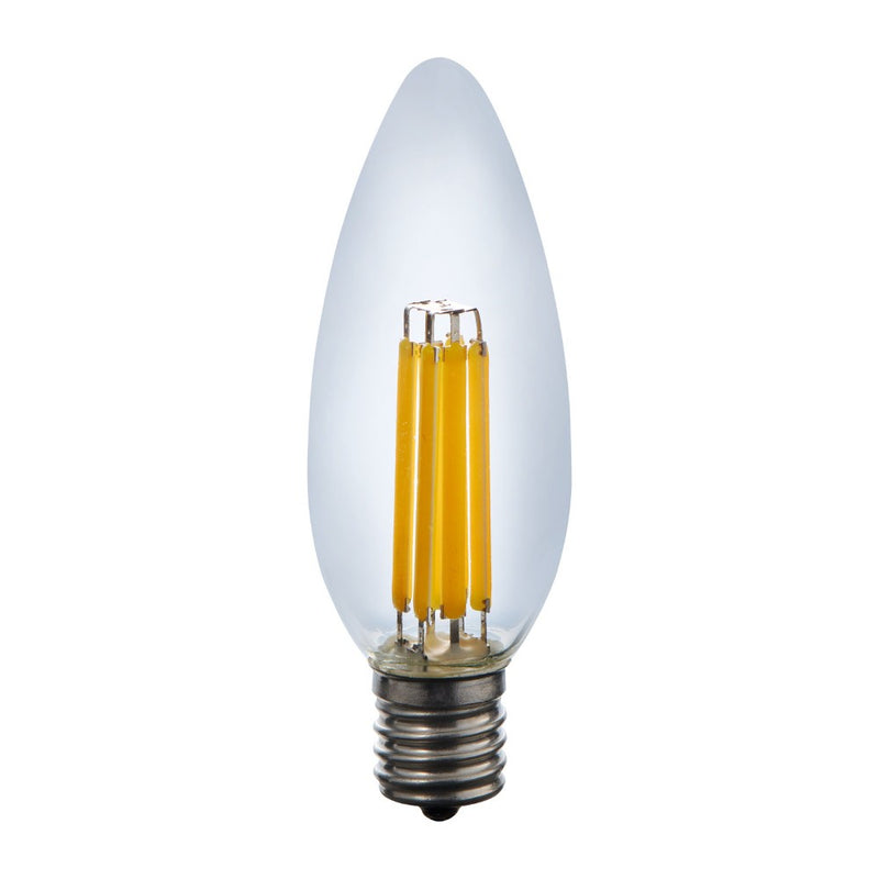 エルパ ELPA フィラメントLED 調光器対応 E17 LDC6CL-G-E17/D-F340