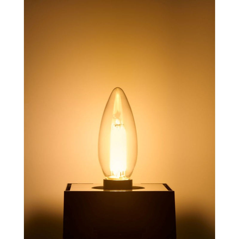 エルパ ELPA フィラメントLED 調光器対応 E17 LDC6CL-G-E17/D-F340