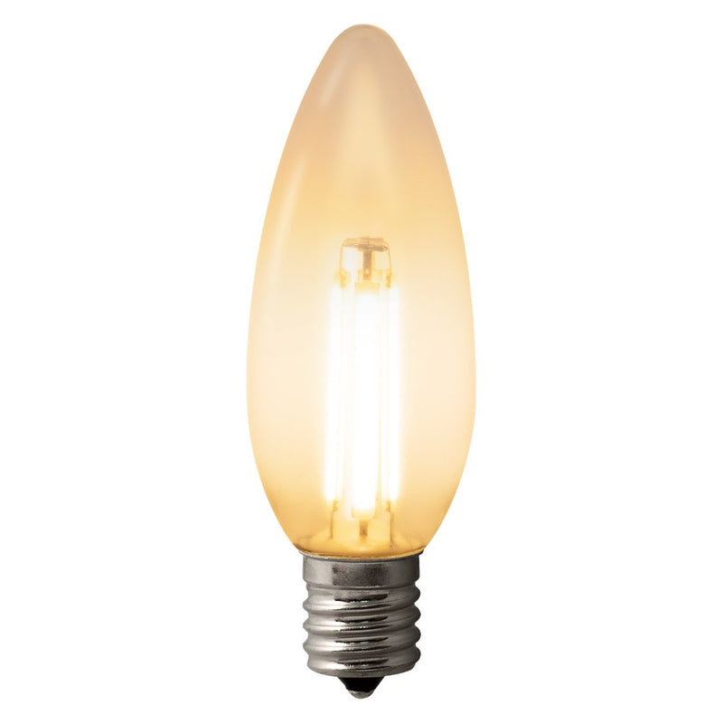 エルパ ELPA フィラメントLED 調光器対応 E17 LDC6CL-G-E17/D-F340