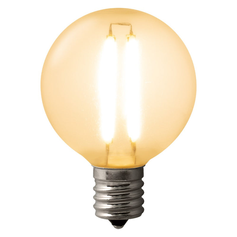 エルパ ELPA フィラメントLED装飾電球 ミニボール E17 LDG4CL-G-E17-F604