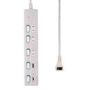 エルパ ELPA SW付USBタップ3m WLK-3223SUC（W）