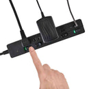 エルパ ELPA SW付USBタップ1m黒 WLK-3221SUC（BK）