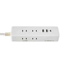 エルパ ELPA コード付6個口USBタップ WL-6322SUC（W）