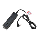 エルパ ELPA コード付6個口USBタップ WL-6322SUC（BK）